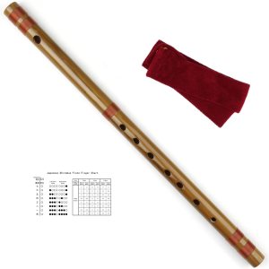 Japanese Shinobue Flute 78 Hon Handmade Bamboo Flute Musical Instrument (8Hon with Red Line) Japanese Shinobue Flute 78 Hon Handmade Bamboo Flute Musical Instrument (8Hon with Red Line)