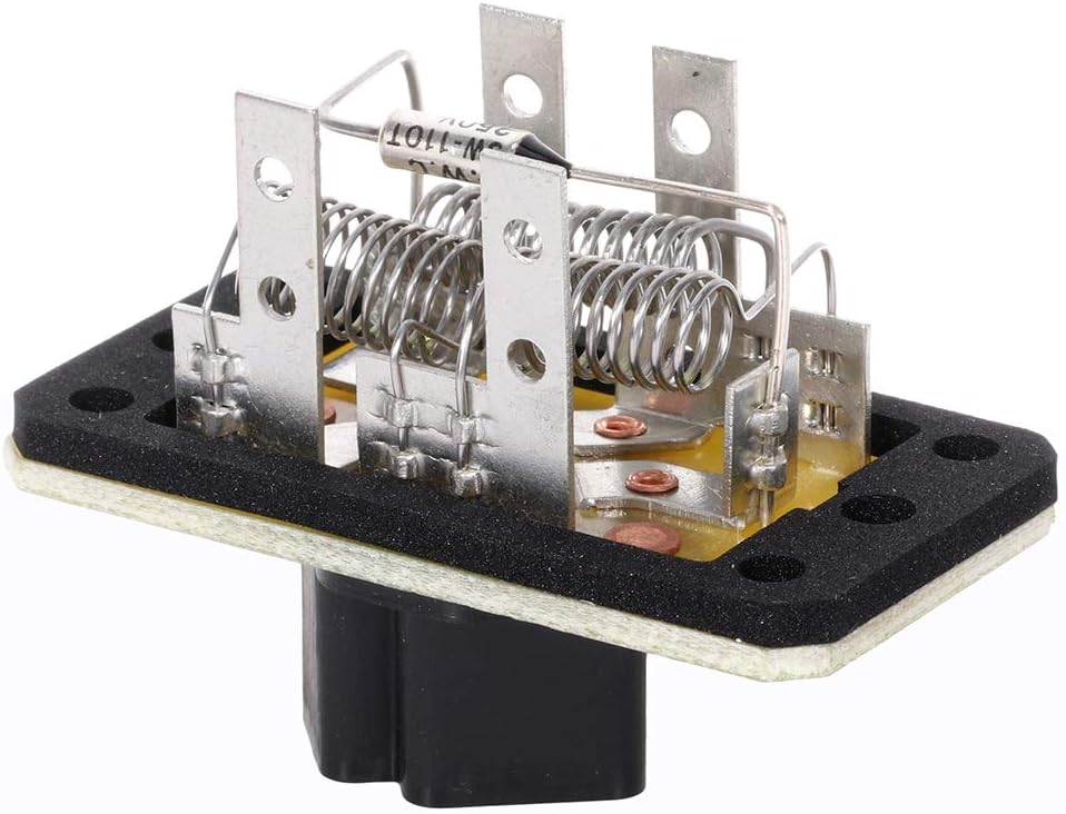 SCITOO Ventilador de calentador de aire acondicionado, ventilador HVAC y motor resistor apto para 1996-2007 para Ford Taurus 1996-2005 para Mercury