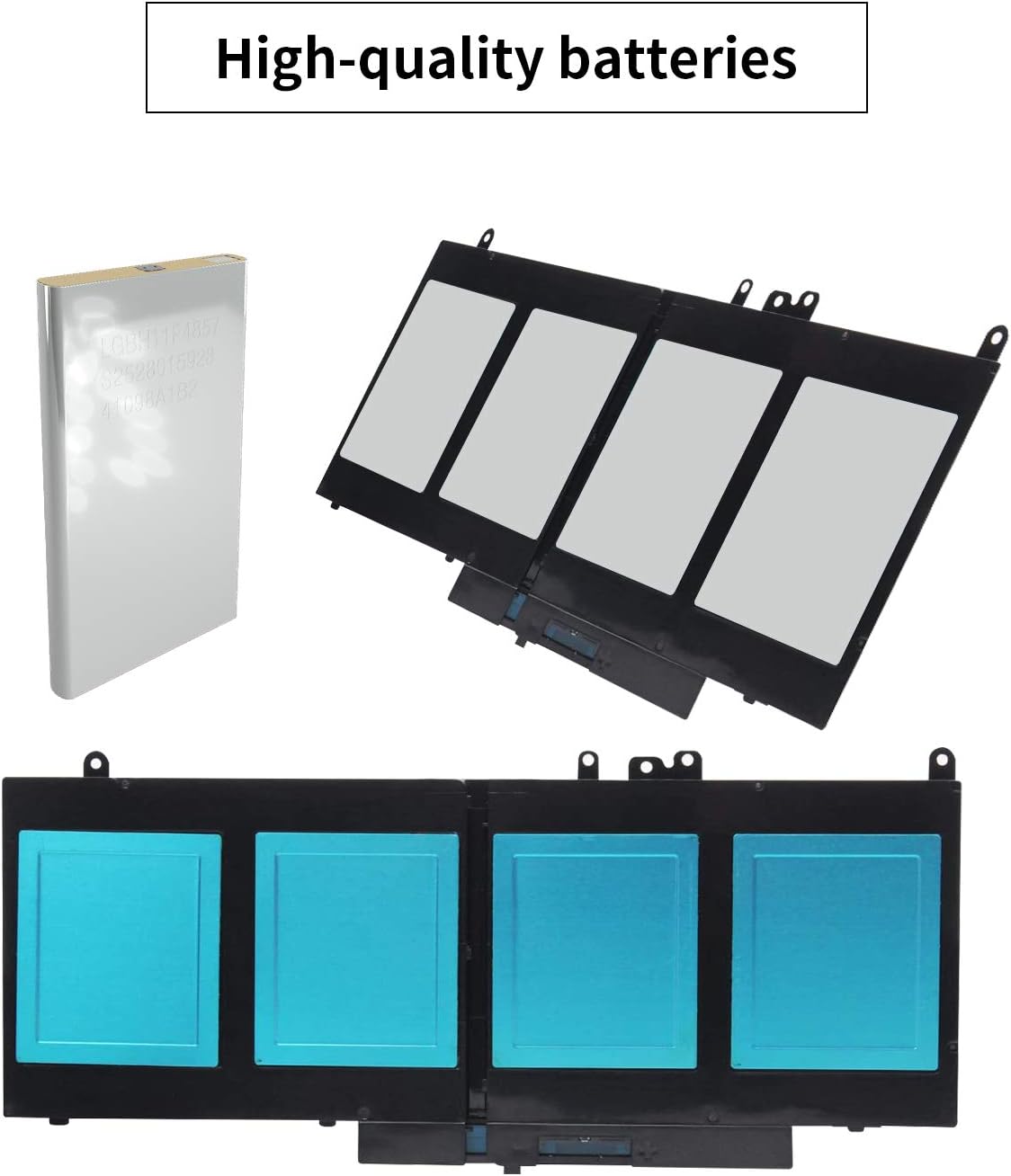 Batería G5M10 R0TMP compatible con Dell LatitudeE5450 E5550 7V69Y 6MT4T R9XM9 WYJC2 1KY05 8V5GX 79VRK TXF9M WYJC2 0WYJC2 08V5GX Batería para