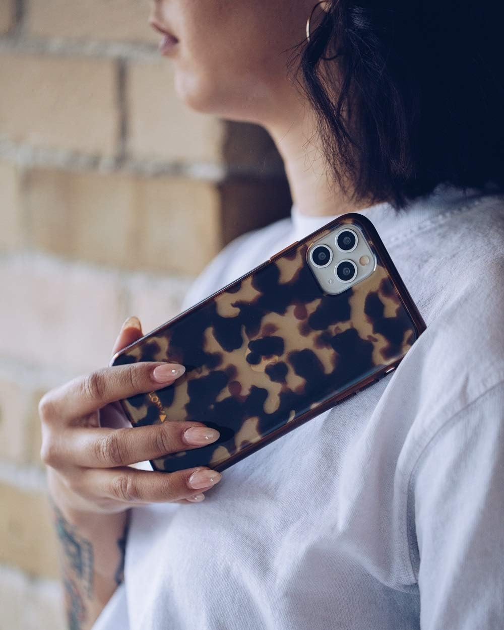 FELONY CASE – Funda de silicona para iPhone 11 Classic Tortoise – Funda protectora de silicona a prueba de golpes y arañazos de 360 – Fundas