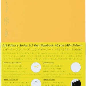 STALOGY 018 Editor’s Series Cuaderno de 12 año (A5amarillo) STALOGY 018 Editor’s Series Cuaderno de 12 año (A5amarillo)