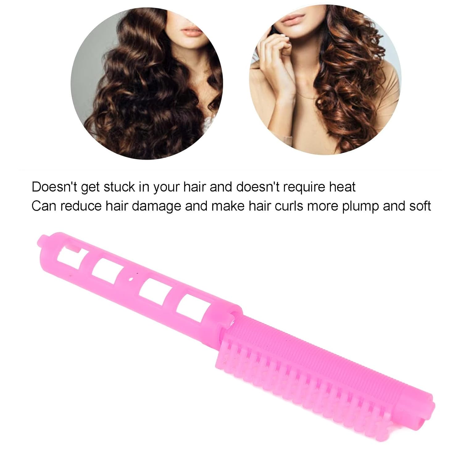 12 varillas de permanente de raíz de cabello, clip de permanente de cabello hueco, accesorio portátil para peluquería, herramientas de salón para