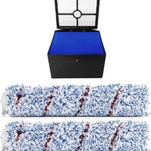 YenNeL Compatible con TINECO IFLOOR – Repuesto 2 rodillos de cepillo y 1 kit de montaje HEPA, accesorios para aspiradora en seco y húmedo YenNeL Compatible con TINECO IFLOOR – Repuesto 2 rodillos de cepillo y 1 kit de montaje HEPA, accesorios para aspiradora en seco y húmedo