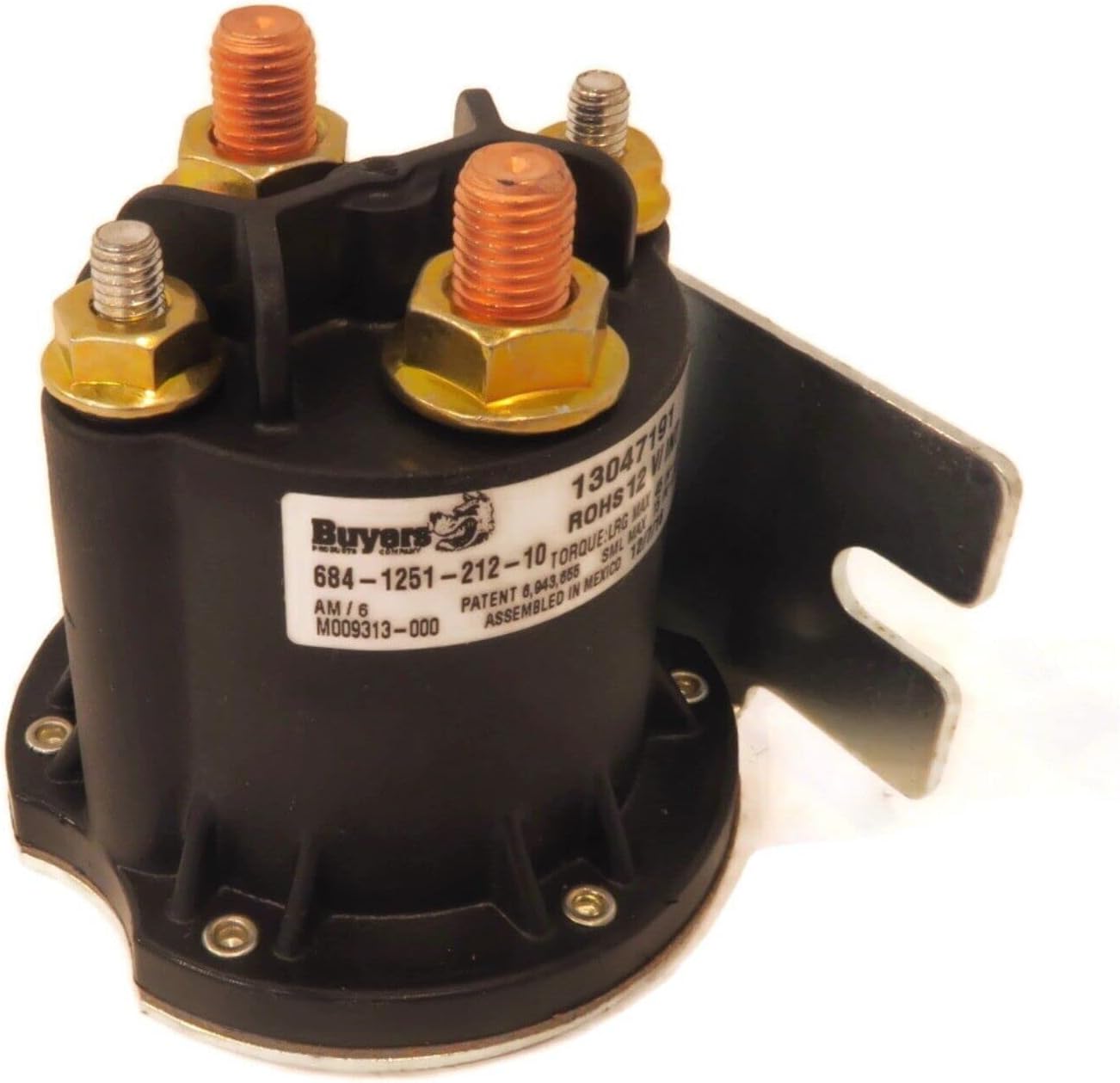 The ROP Shop  Solenoide resistente de 12 voltios, servicio intermitente, 1304719 para puertas elevadoras eléctricas