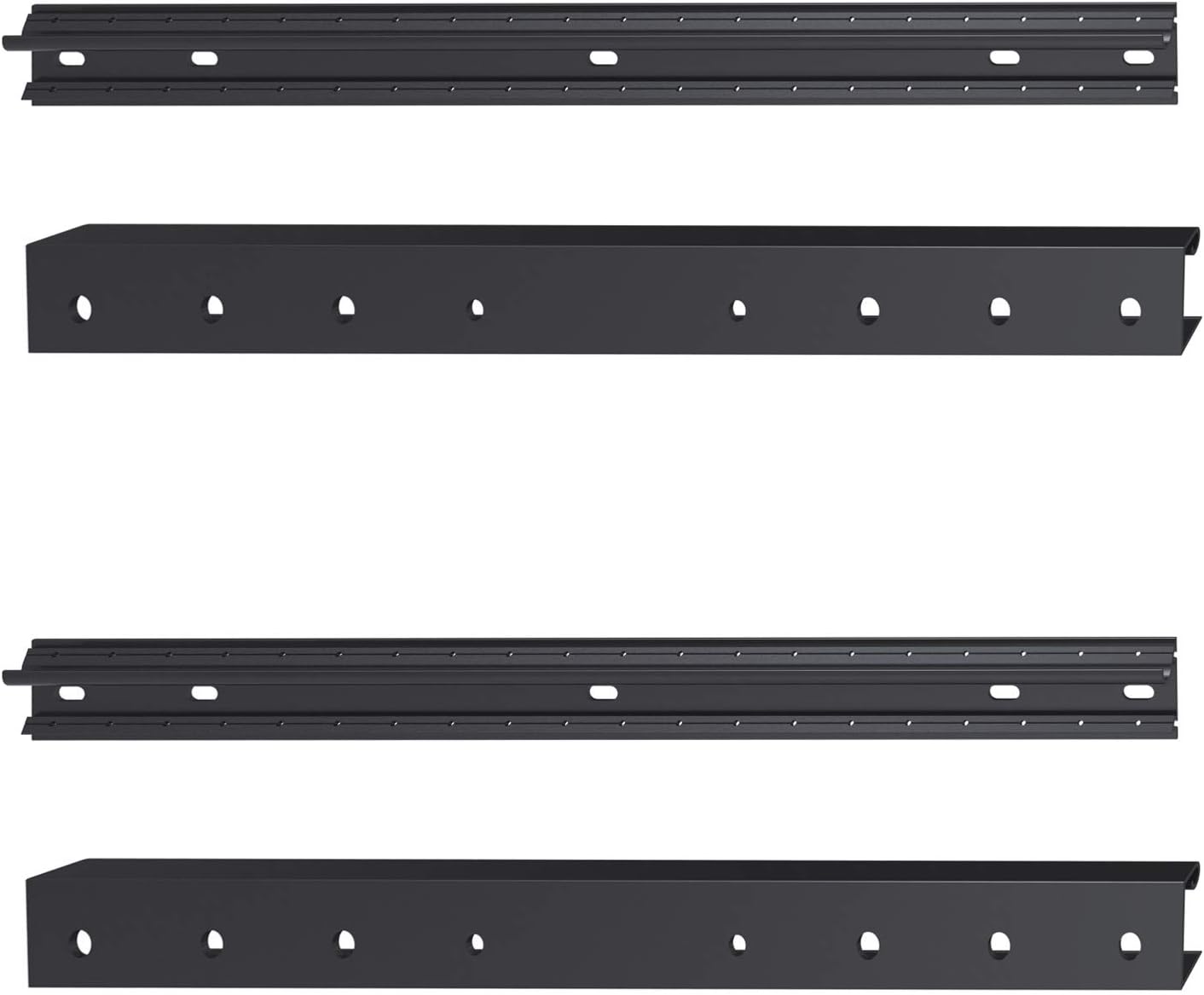 Link2Home Soporte fijo de pared para TV de hasta 57 pulgadas, se monta directamente en paredes de chapa o placas de yeso, no requiere tachuelas,