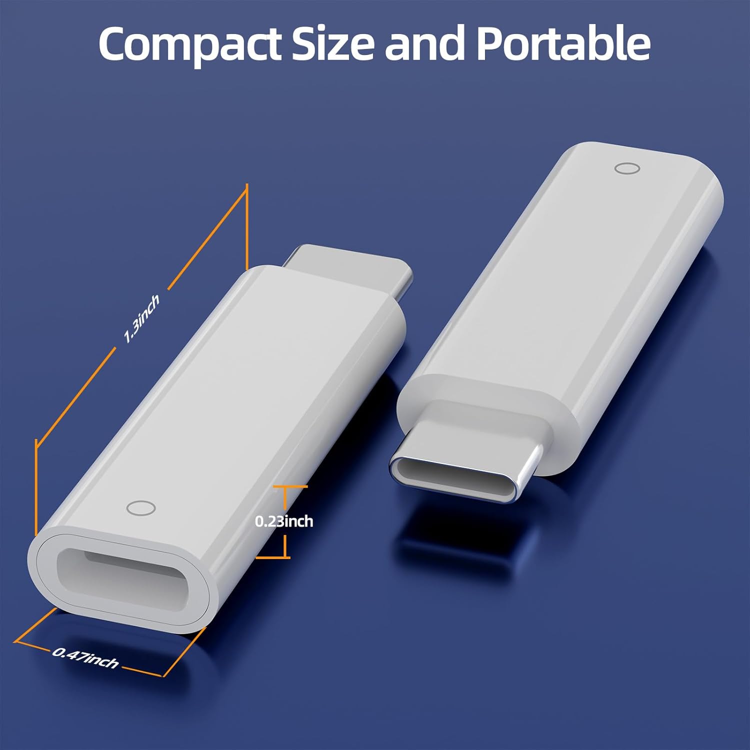 iMangoo Adaptador macho USB-C a lápiz de 1 generación para iPad de 10, emparejamiento y carga Bluetooth para Apple Pen iPencil Gen 1 con iPad 10