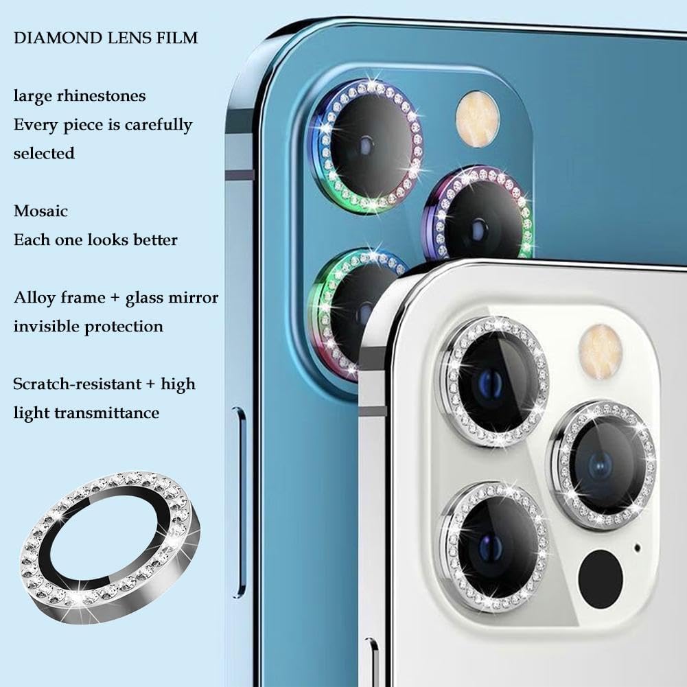 Protector de lente de cámara para iPhone 15 Pro15 Pro Max, protector de lente de protección contra impactos de alta dureza para 15 propro max,