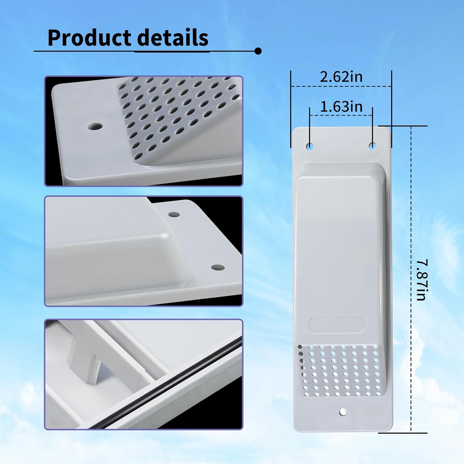 Ventilación de aire para contenedores de envío, ventilación de flujo cruzado, reduce el calor y la humedad para contenedores de envío de carga,
