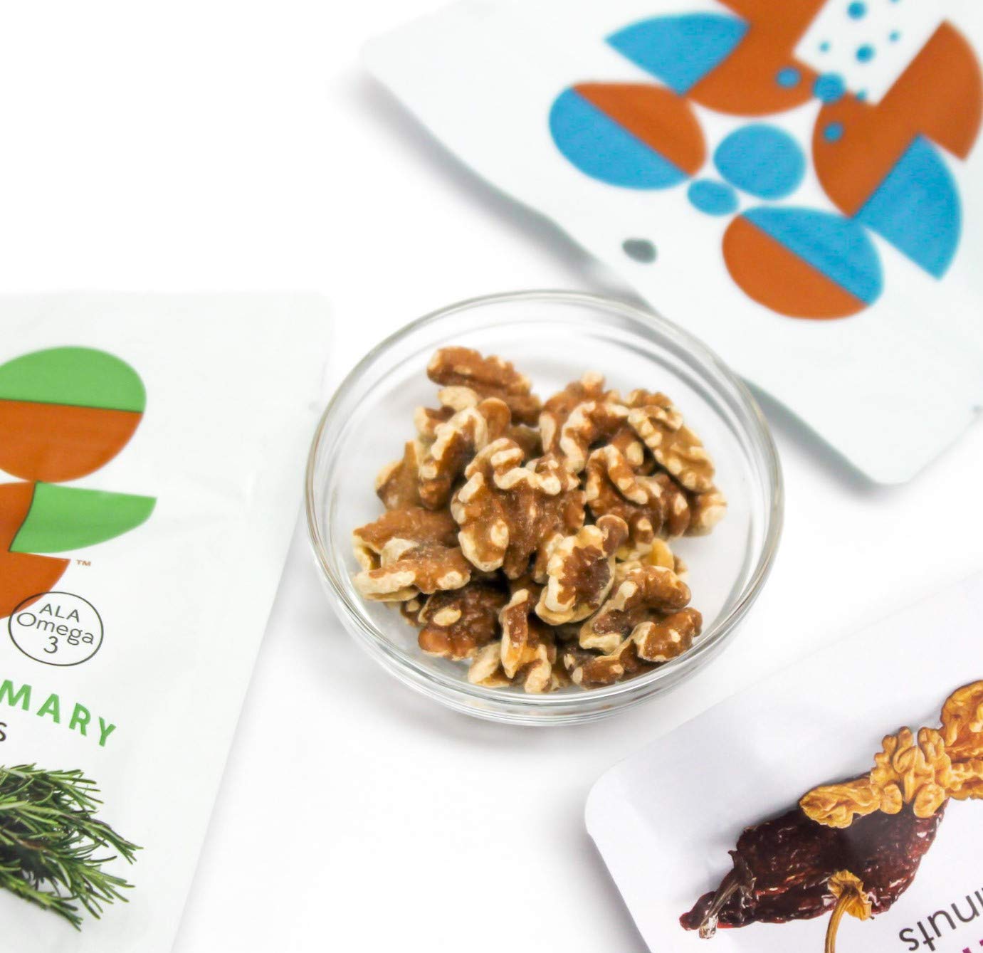 Nutty Gourmet Nueces con sabor a romero  Todo natural  Nueces ligeramente sazonadas  Snack Keto  Saludable para el corazón  Frescas de granja