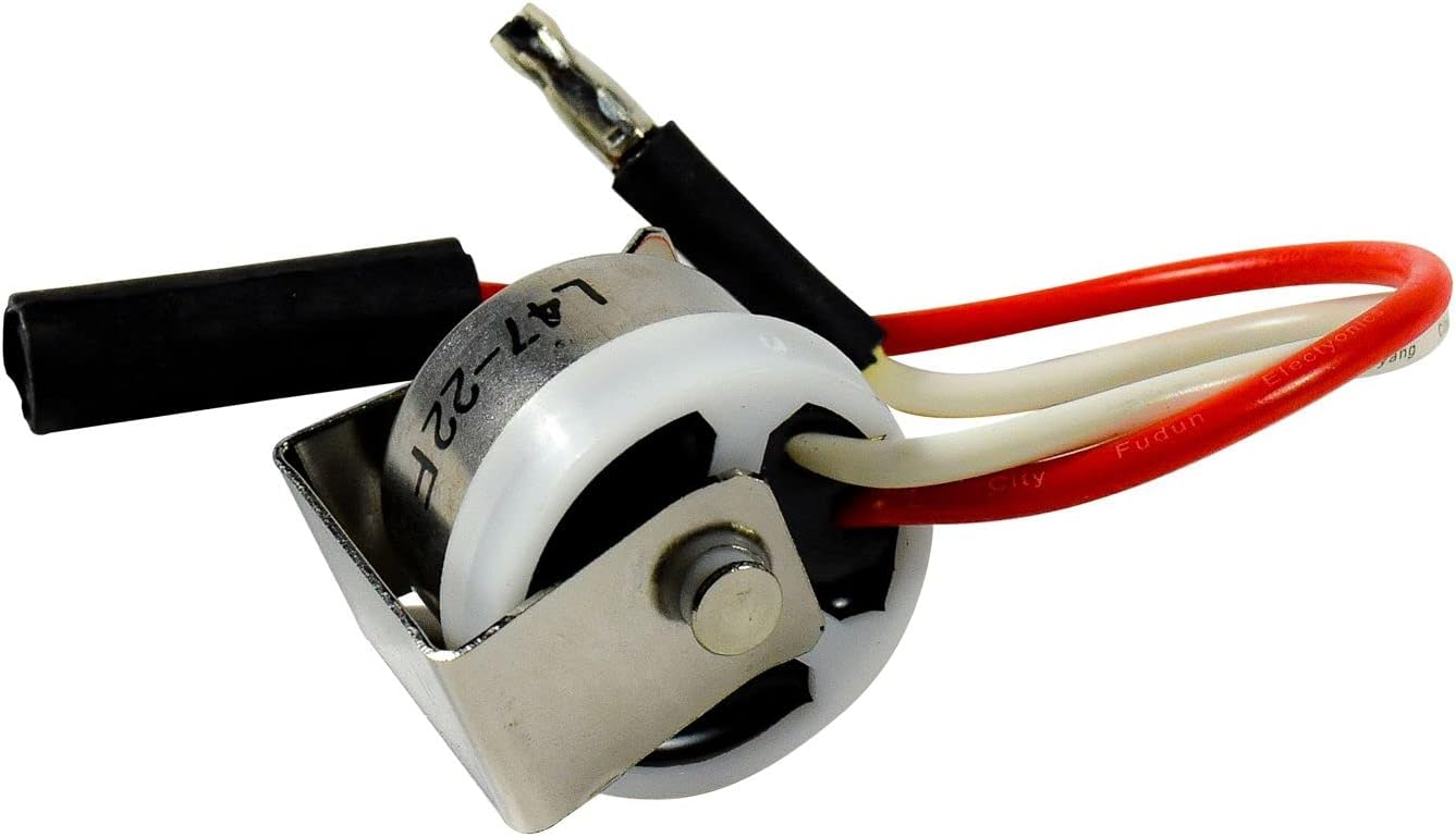 HQRP Reemplazo del termostato de descongelación para refrigerador Frigidaire 5303917625, AP25999, 08000805, 3001234, 3015138, 3916083, 5308000805,