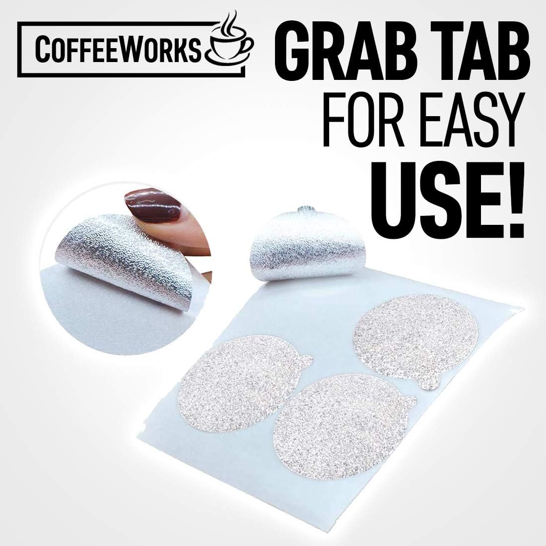 Tapas de sellado de papel de aluminio reutilizables para cápsulas de línea original de Nespresso, calcomanías autoadhesivas de cápsulas de café