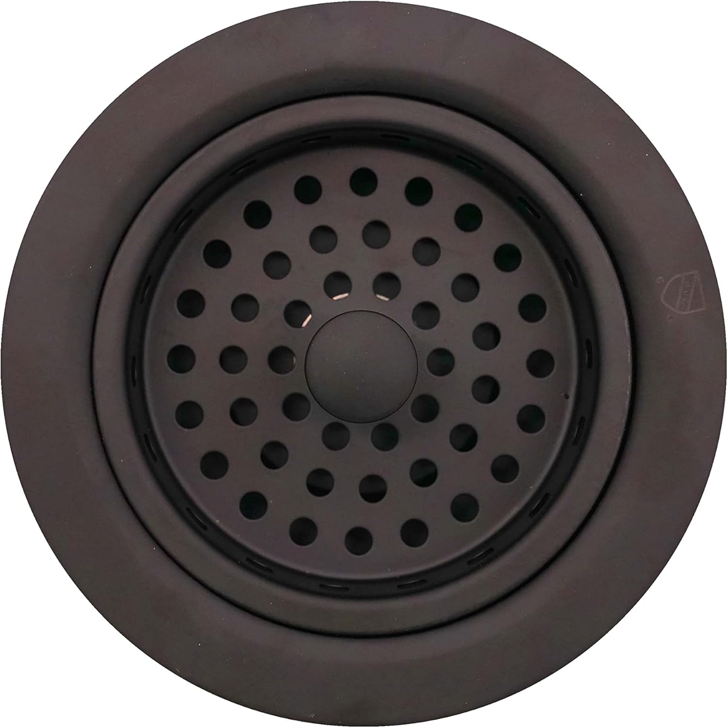 Westbrass CO2165S-12 Paquete combinado de 3-12 pulgadas, estilo poste, brida de drenaje grande para fregadero de cocina con colador de cesta, 1