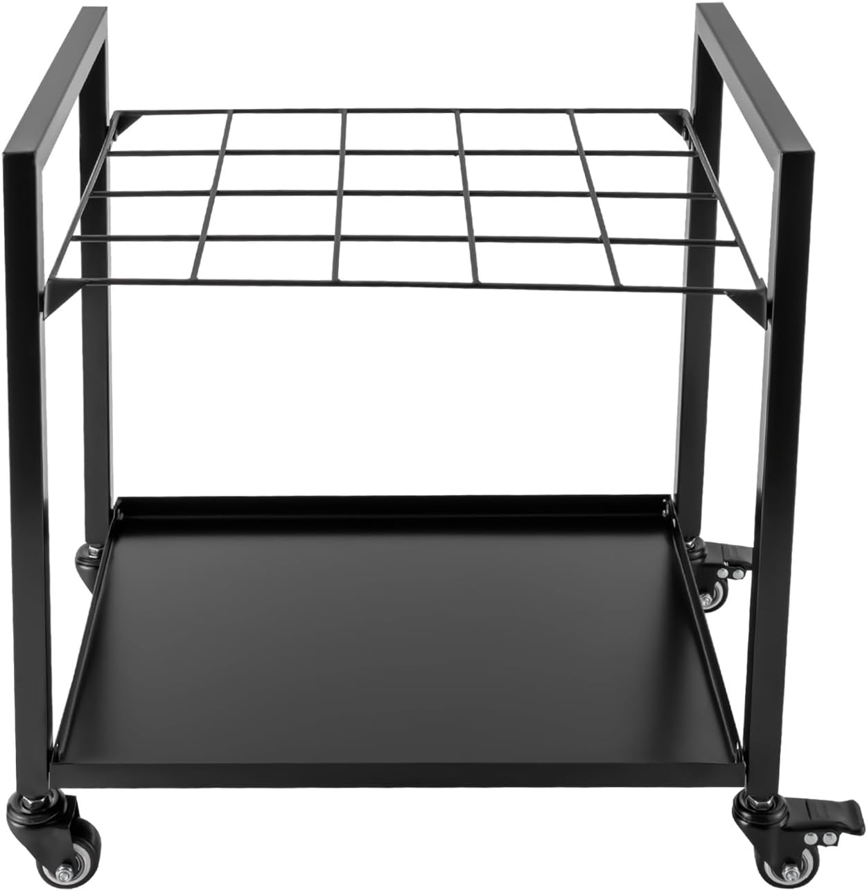 Blueprint – Soporte para archivos en rollo  20 ranuras, carrito de almacenamiento de planos de metal con ruedas, soporte para archivos de rollo para