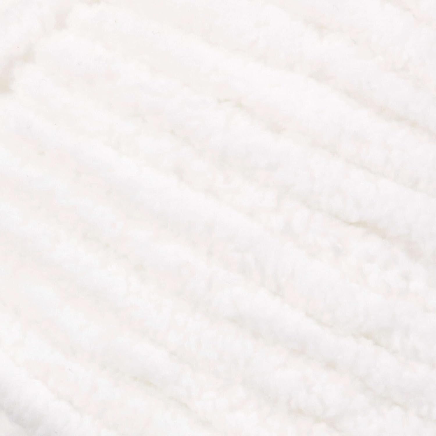 Bernat BABY BLANKET BB – Hilo blanco  1 paquete de 10.5 onzas  Poliéster  #6 súper voluminoso  220 yardas  Tejidoganchillo