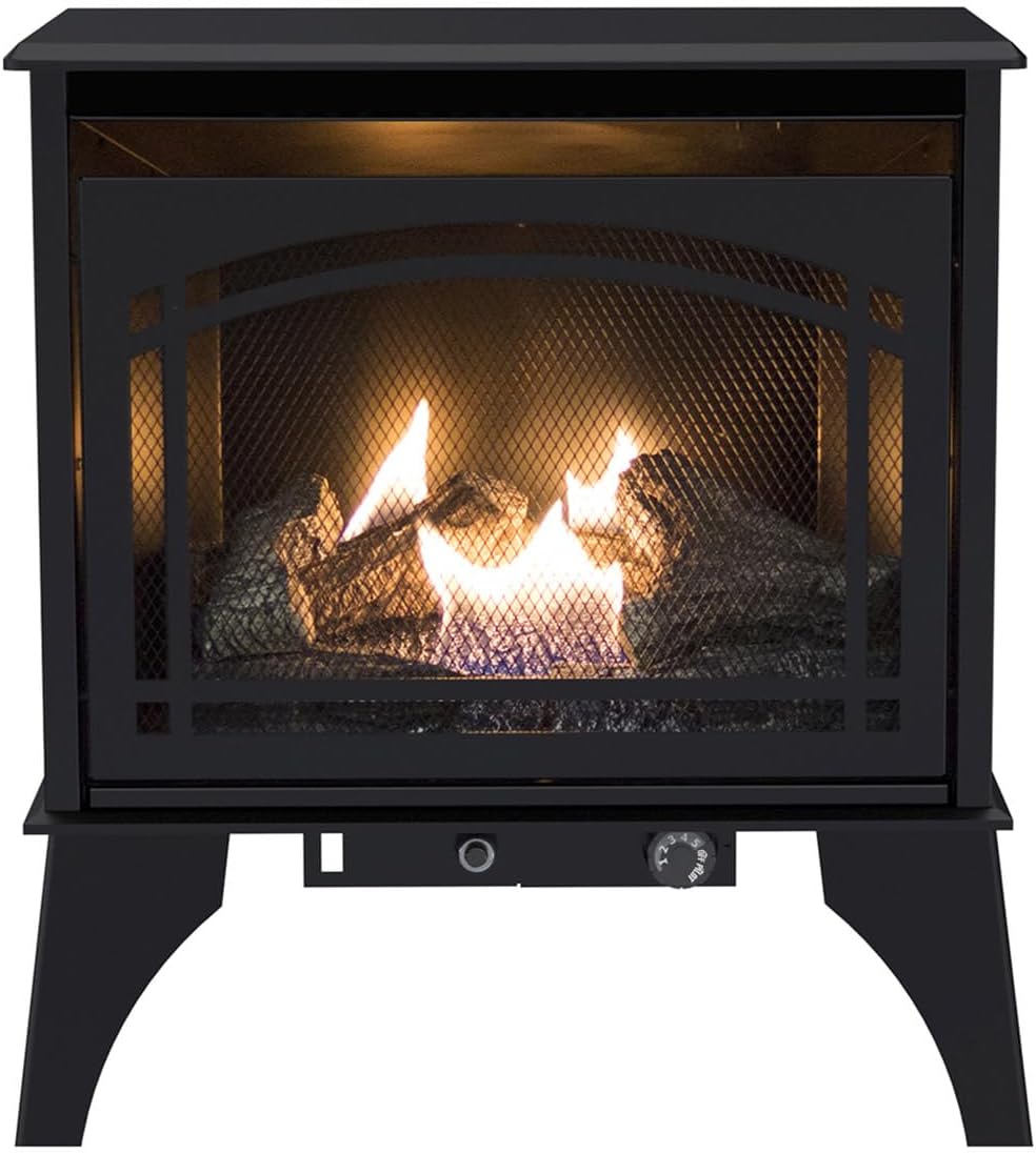 Pleasant Hearth VFS-PH20DT, 23.5in, estufa de gas compacta de tiro natural