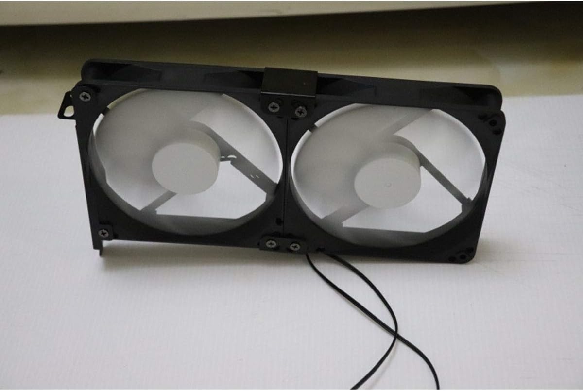 E-outstanding Soporte de ranura PCI para tarjeta de video, soporte de 3.5 in4.7 in, soporte para radiador de computadora de ventilador de 3.5 in4.7
