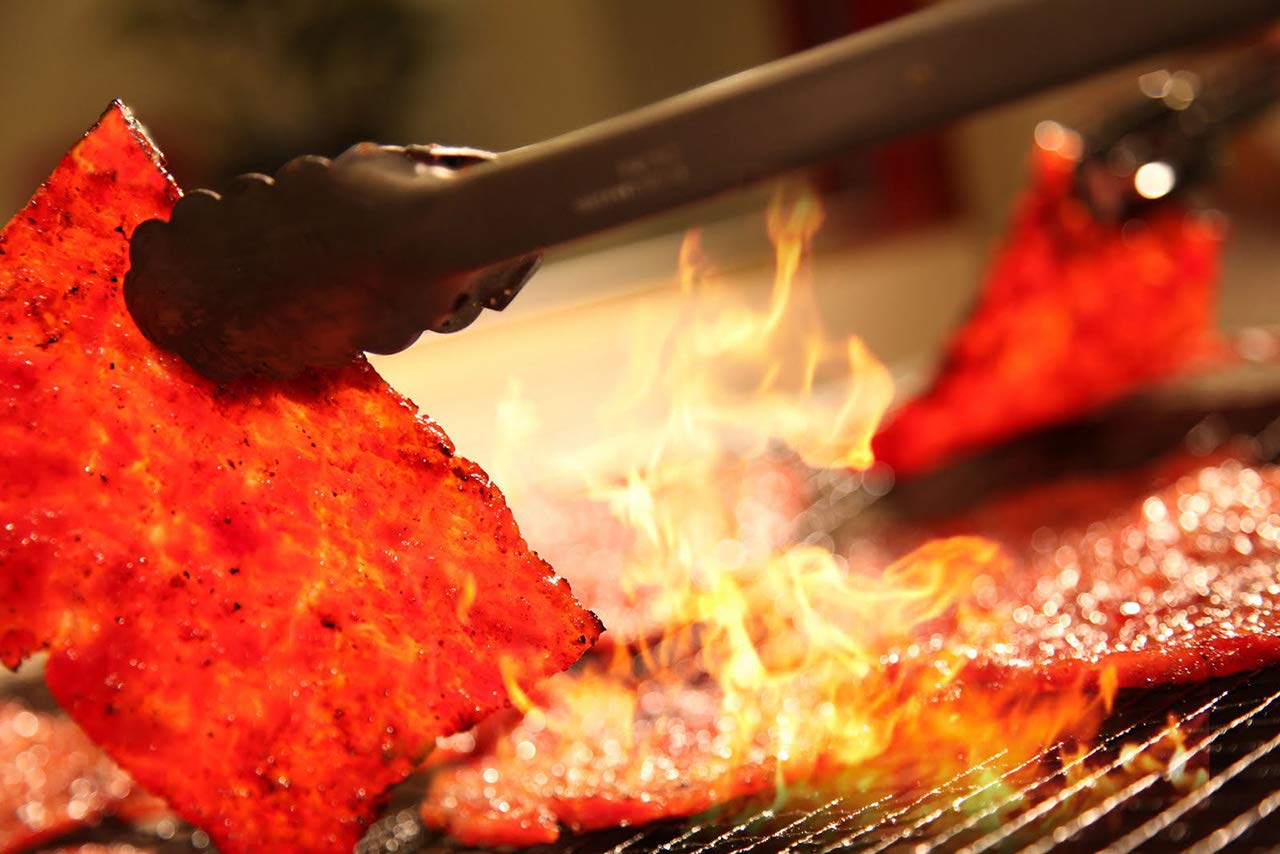 Singapore Street Food, carne seca de cerdo a la parrilla (sabor original de 12 onzas). *A la parrilla fresca a tu pedido *Enviado el mismo día –