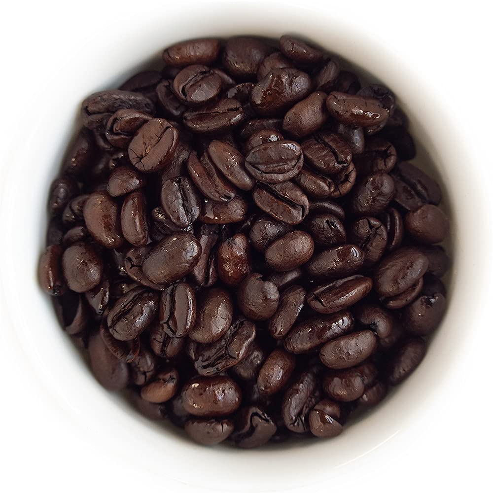 Fresh Roasted Coffee, Caballero negro orgánico, 12 onzas, tostado oscuro, comercio justo Kosher, grano entero
