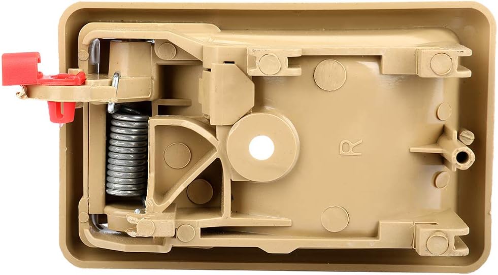 SCITOO Manijas de puerta Interior de repuesto del lado del pasajero para 1995-2000 para Toyota Tacoma (2 piezas)