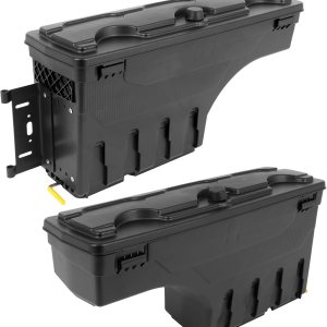 ROADFAR Caja de almacenamiento de repuesto para caja de camioneta para Chevrolet Silverado 1500 2019-2020, para GMC Sierra 1500 2019-2020, para GMC ROADFAR Caja de almacenamiento de repuesto para caja de camioneta para Chevrolet Silverado 1500 2019-2020, para GMC Sierra 1500 2019-2020, para GMC