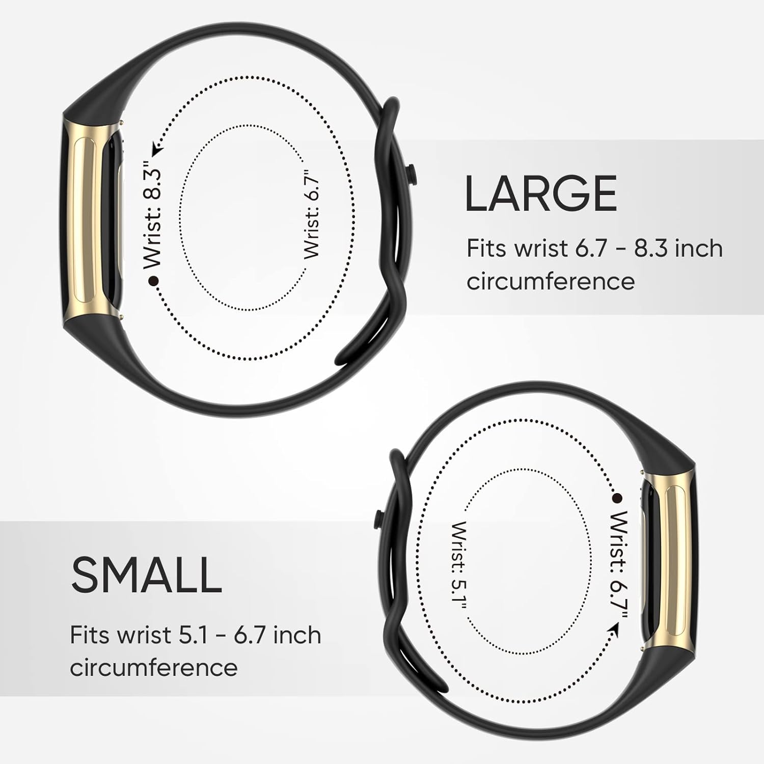 Paquete de 12 correas compatibles con Fitbit Charge 5, correas de repuesto de silicona suave transpirable para Fitbit Charge 5 Advanced Fitness