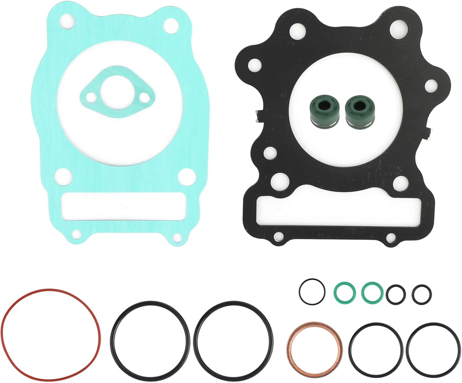 Kit de pistón de cilindro de 2.913 in, kit de reconstrucción de extremo superior del cilindro y anillo de pistón para Honda FourTrax 300 TRX300 2×4