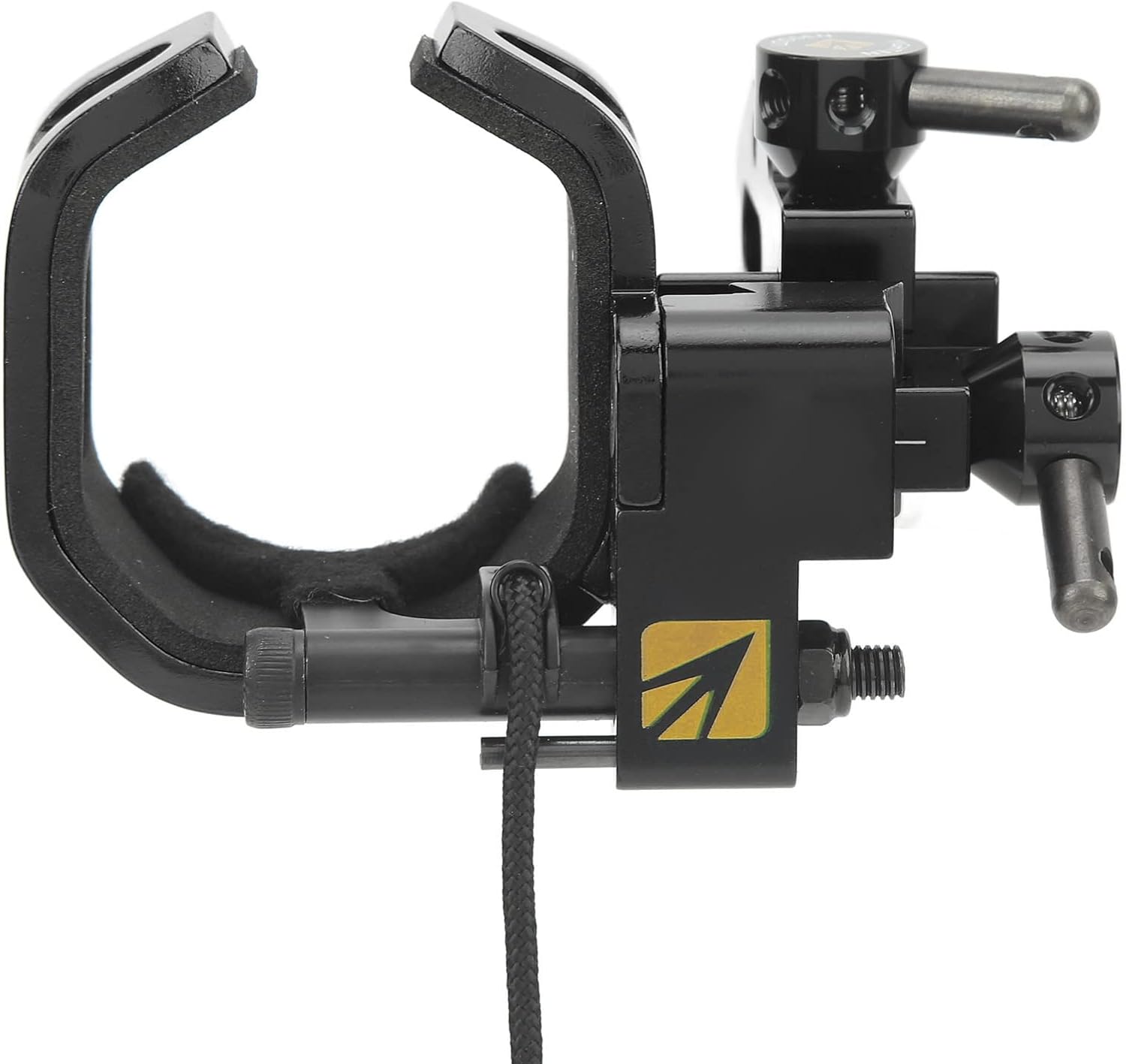 Jeanoko Smackdown Click Rest, Clear Scale Smackdown Lockup Click Arrow Rest – Accesorio de tiro con arco para campo de tiro con arco