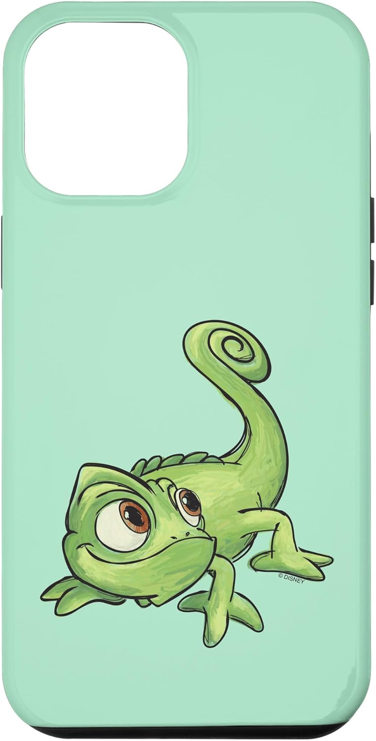 iPhone 12 Pro Max Disney Enredado Pascal Portrait Case