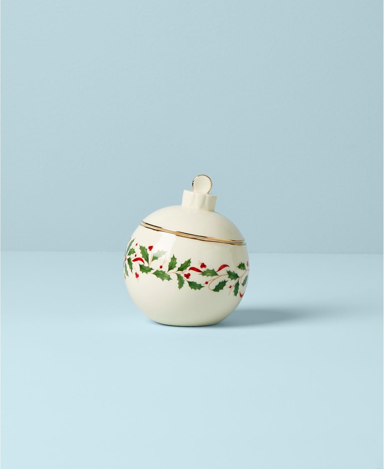 Lenox 890765 – Tarro de caramelos de adorno navideño
