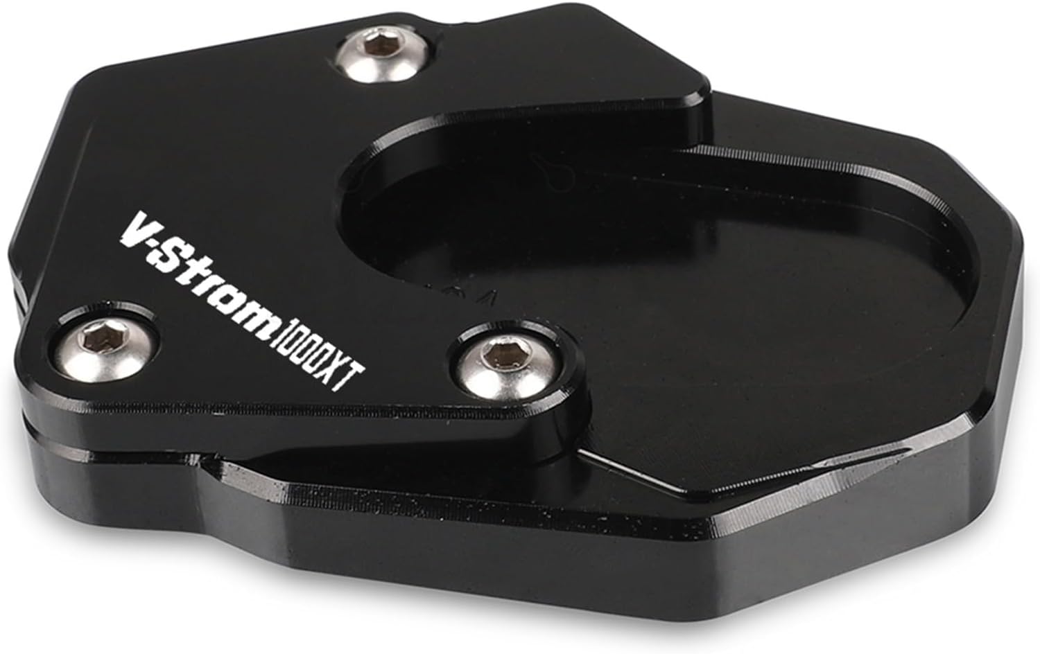 Soporte de aluminio CNC para motocicleta Suzuki V-Strom 1050XT Vstrom 1000 1050 XT V-Strom 1000XT GSX-S1000F GSXS1000 (color negro sin logotipo)