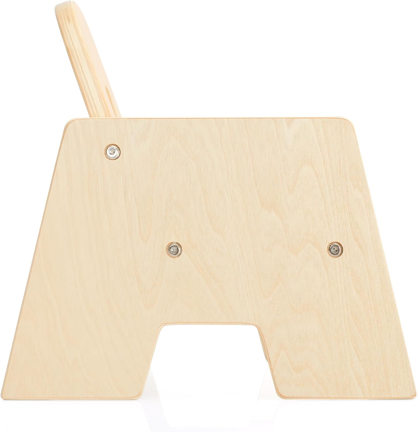 Guidecraft Sillas apilables de madera para niños pequeños (juego de 2) altura del asiento de 5 pulgadas  Silla preescolar fácil de apilar  Madera