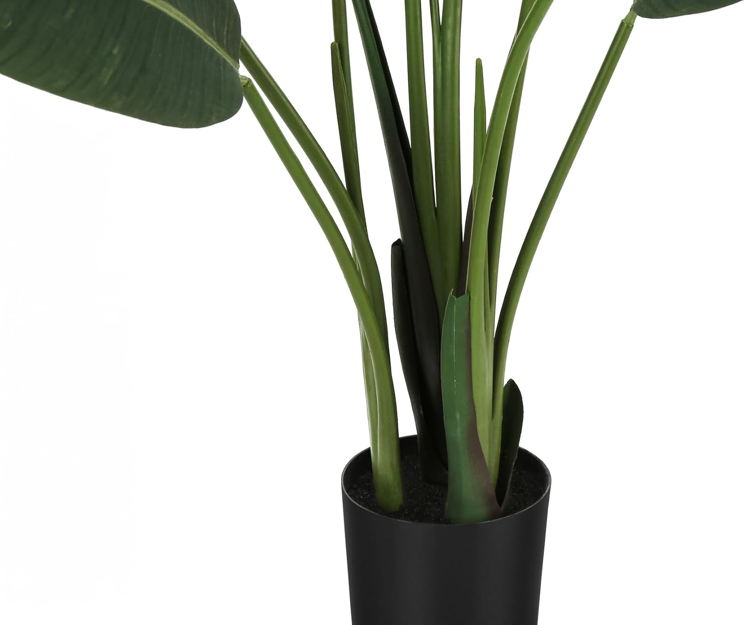 Monarch Specialties I 9570 – Planta artificial, 60 pulgadas de alto, árbol de ave del paraíso, interior, falsa, falsa, piso, vegetación, maceta,