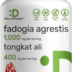 Fadogia Agrestis 1,000 mg y Tongkat Ali (Longjack) 400 mg, 240 cápsulas – Extracto de tallo y raíz de fuerza máxima – Suplemento herbario natural – Fadogia Agrestis 1,000 mg y Tongkat Ali (Longjack) 400 mg, 240 cápsulas – Extracto de tallo y raíz de fuerza máxima – Suplemento herbario natural –