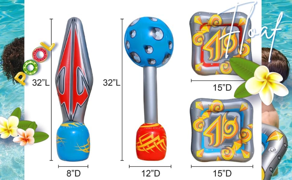 Mega Warrior Battle Pack – Espada inflable, multicolor, para niños de 5 años en adelante, unisex