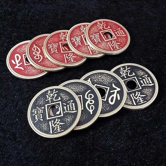 Super Chino Juego de Monedas Trucos de Magia Morgan Tamaño Moneda Desvanecer Mago Mago de Cerca Ilusiones Trucos Mentalismo Props