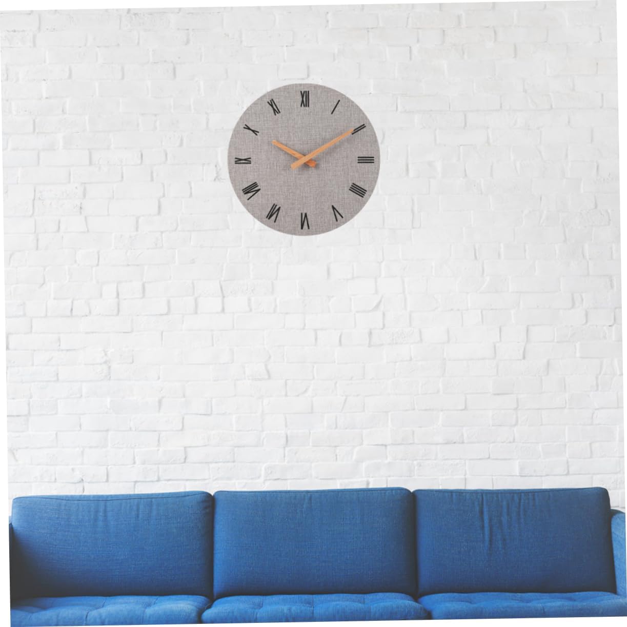 Garneck 2 pcs 12 Wall Clock Digital Vintage Wall Clock Retro Wall Clock Wall Clocks Digital Roman Numeral Wall Clock Decorative Wall Clock reloj de