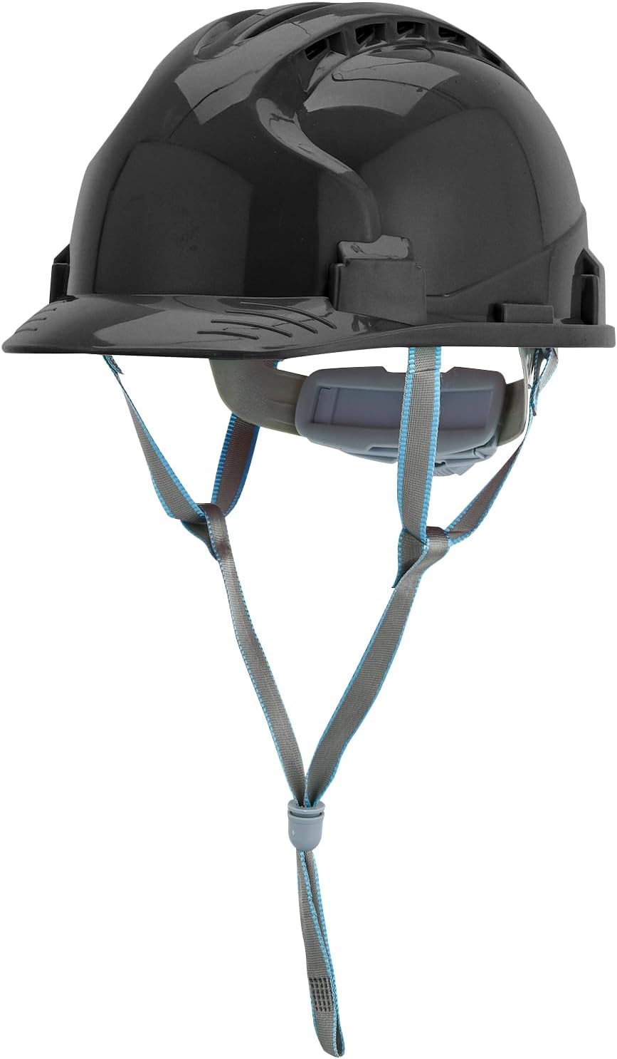 Casco de seguridad estilo casquillo ventilado de 8 colores Casco de seguridad de difusión de presión de 4 puntos de suspensión de trinquete correa