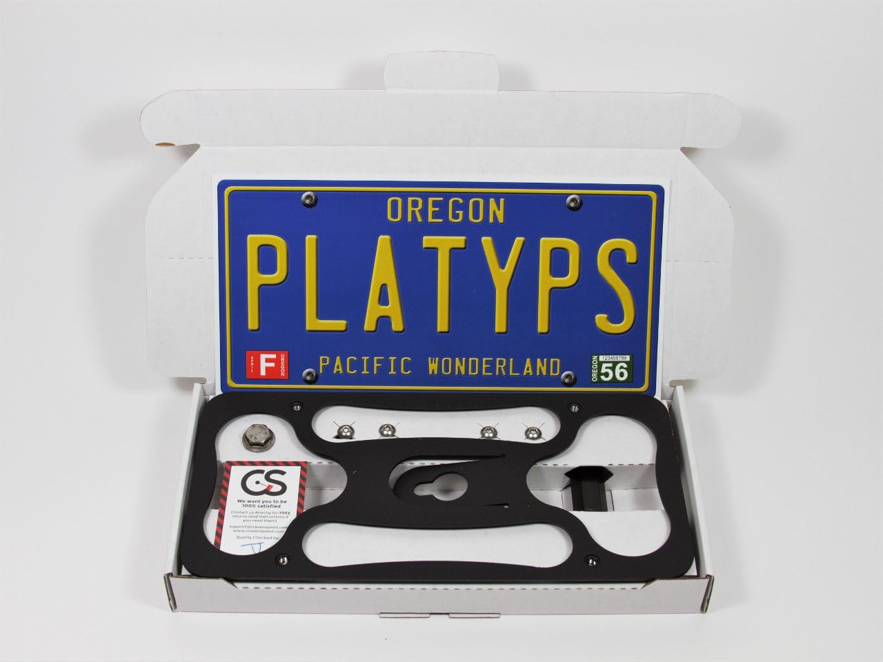Soporte de placa de vehículo Platypus para Mazda MX-5 Miata (NC) 2009-2015.