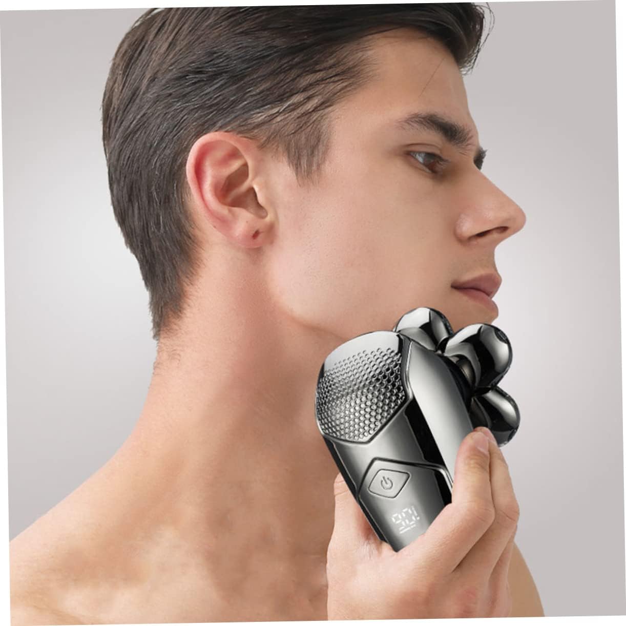 FOMIYES 3 juegos de afeitadora eléctrica para barba, cortadora de pelo de nariz, maquina de afeitar para hombre y hombre, kit de aseo de peluquería