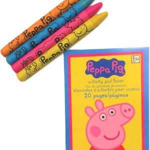 Designware Peppa Pig – Mini libro para colorear con crayones (2.5 x 3.5 pulgadas, 4 crayones) Designware Peppa Pig – Mini libro para colorear con crayones (2.5 x 3.5 pulgadas, 4 crayones)