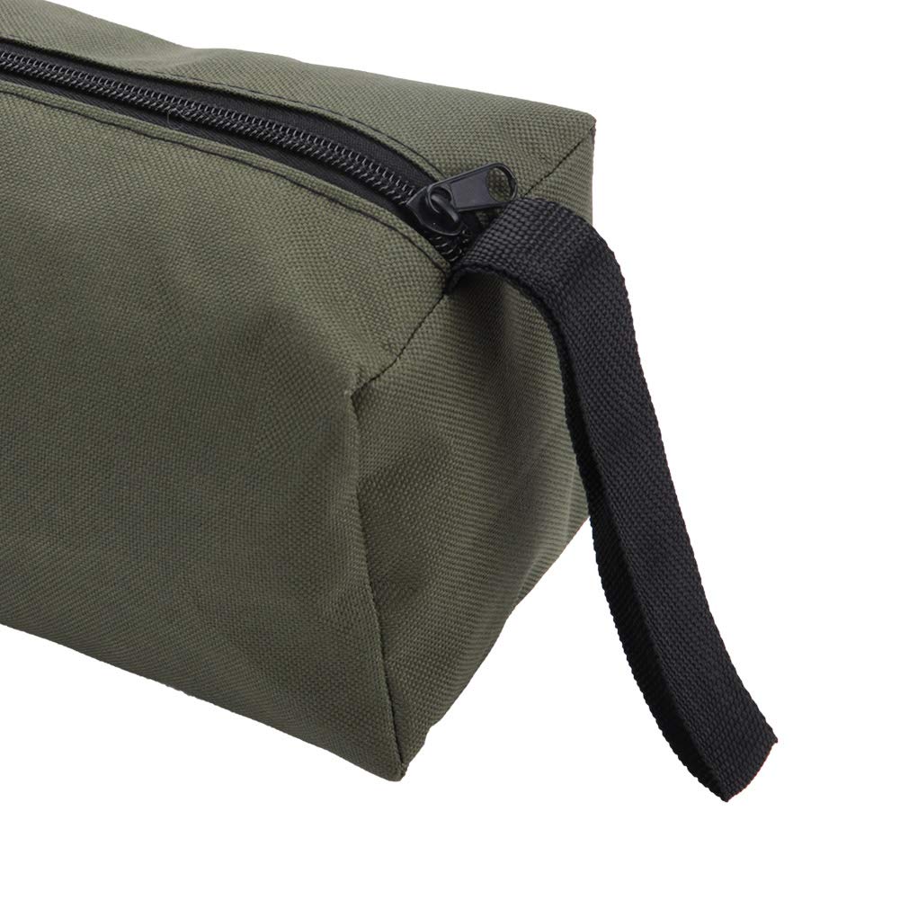 Bolsa de herramientas, bolsa de herramientas multifuncional, con cremallera, para alicates, tornillos, reparación, herramientas de almacenamiento,