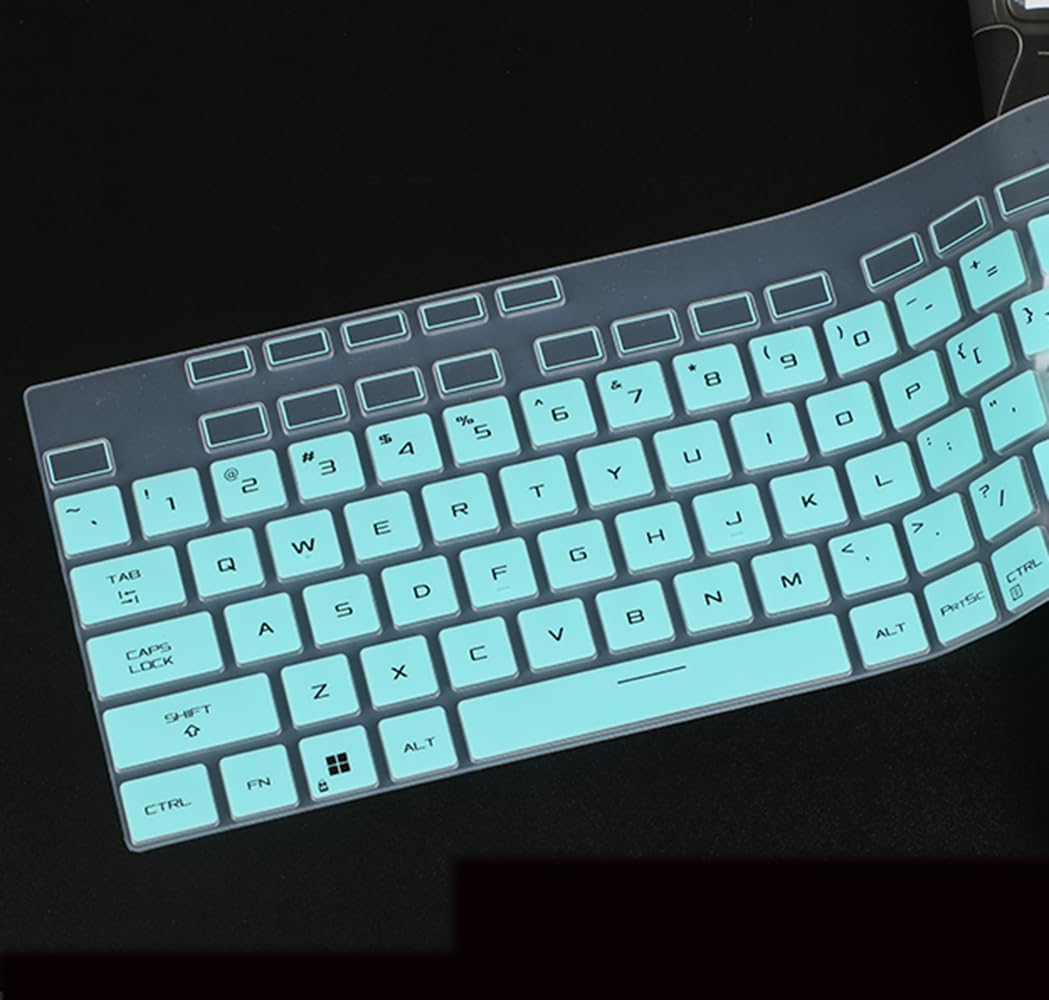 Funda de silicona para teclado compatible con ASUS ROG Strix G16 G614JI-AS94 G614JI-AS94 G614JU G614JV Gaming Laptop, ASUS ROG Strix Scar 16 G634
