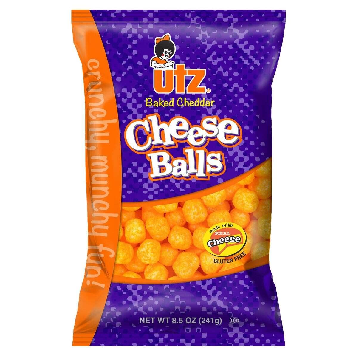 Utz Quality Foods Bolas de queso cheddar horneadas de 8.5 onzas (paquete de 3)