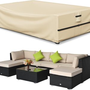 Funda impermeable para muebles de exterior, fundas para muebles de patio, funda modular resistente 500D para exteriores, protección para todo tipo Funda impermeable para muebles de exterior, fundas para muebles de patio, funda modular resistente 500D para exteriores, protección para todo tipo