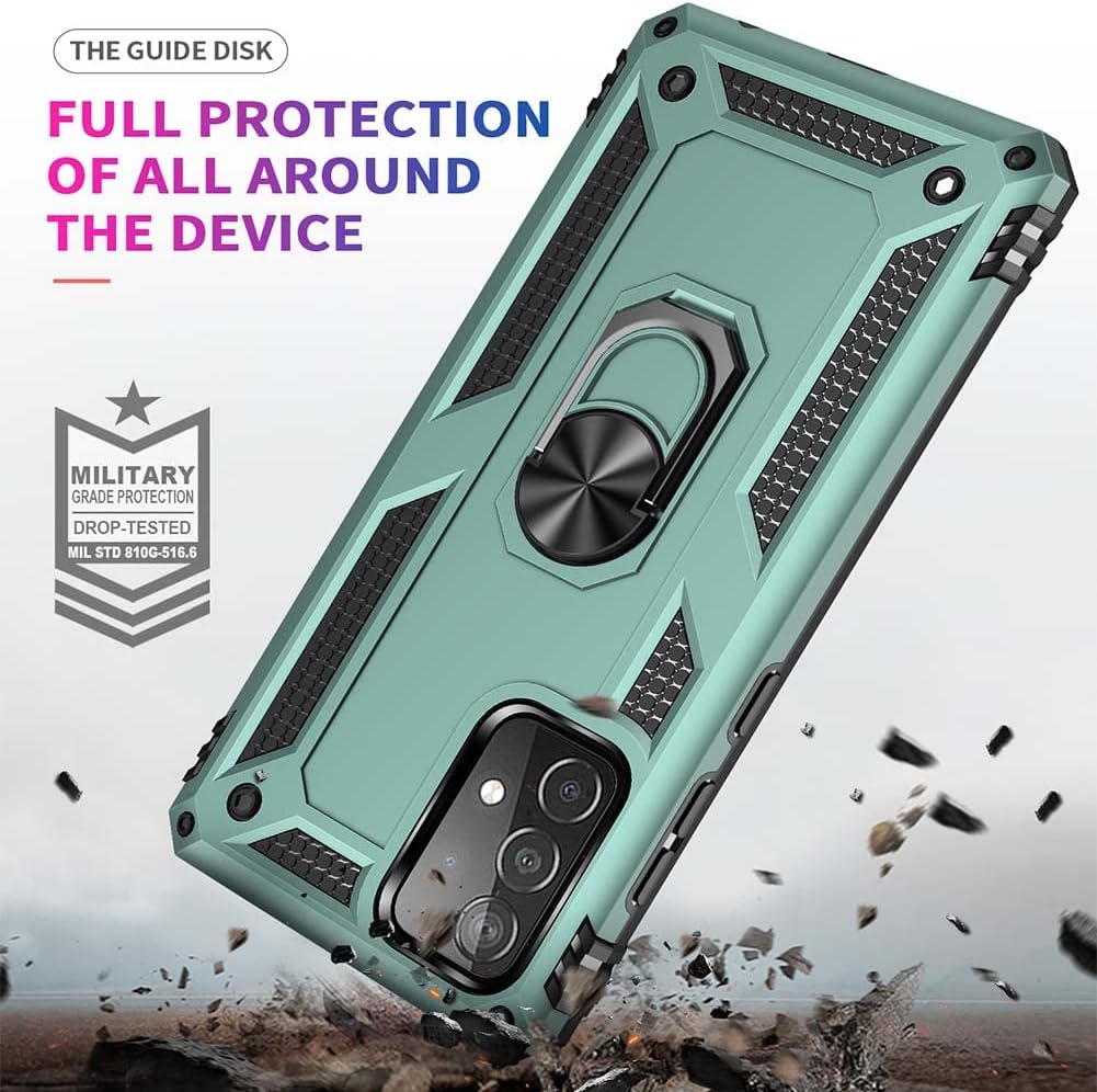 MOKYYDS Funda para Samsung Galaxy Note20 grado militar a prueba de polvo a prueba de golpes Funda para teléfono con soporte soporte magnético de