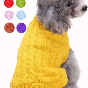 Suéter cálido para mascotas, gatos, cachorros y perros grandes, medianos o pequeños, para machos y hembras Suéter cálido para mascotas, gatos, cachorros y perros grandes, medianos o pequeños, para machos y hembras