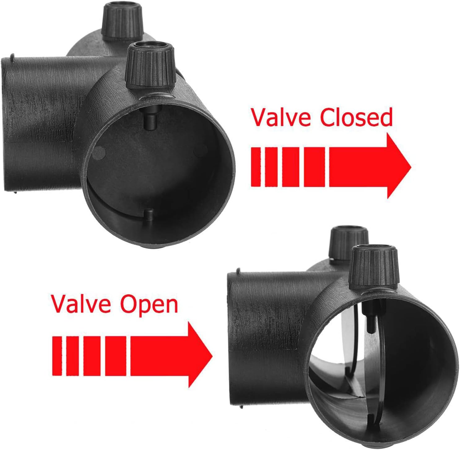 Válvula de calentador de aire, accesorios de calentador de estacionamiento para Webasto, Eberspaecher, calentadores de motor diesel Propex (tipo T,