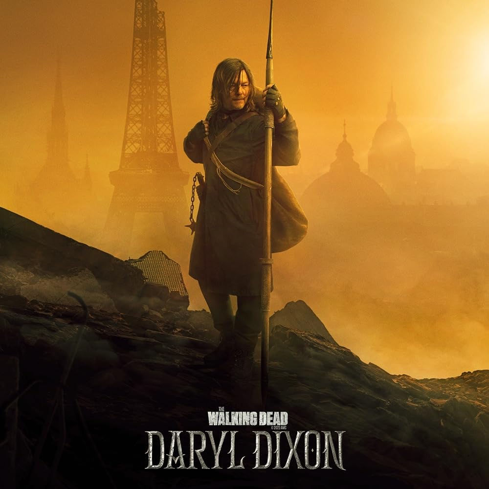 The Walking Dead Póster de Daryl Dixon, 18 x 24 pulgadas