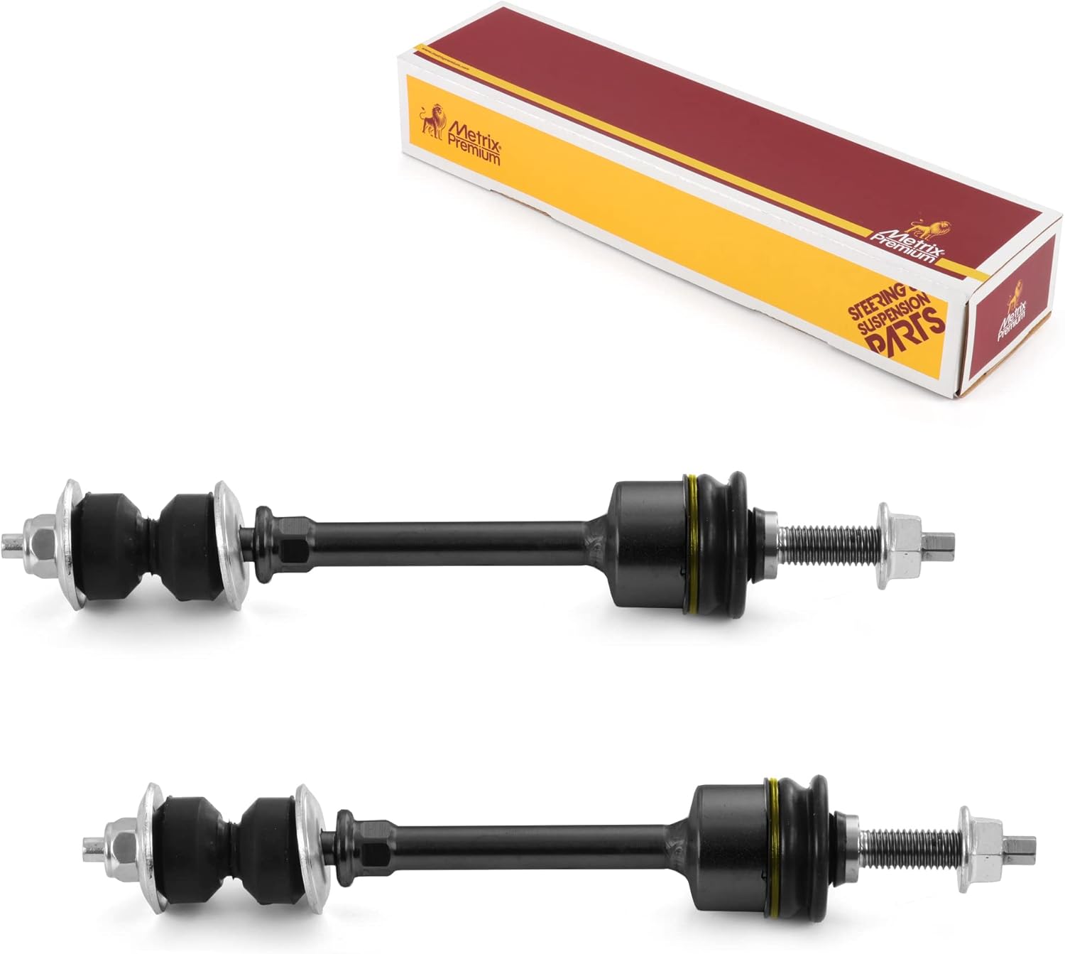 Metrix Premium 2 barras estabilizadoras delanteras K750263 para Dodge Dakota 2005-2010, Mitsubishi Raider 2006-2009, Ram Dakota 2011