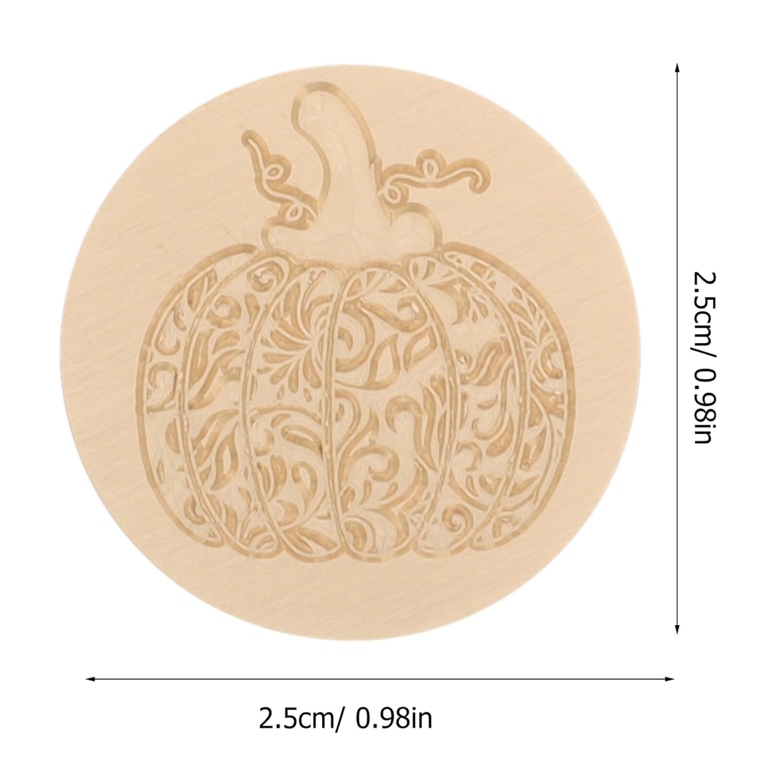 SEWACC Sello de cera de calabaza de repuesto para Halloween, vintage, cabezas de sello de cera para invitaciones, sobres, tarjetas, Acción de